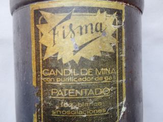 Carburero candil de mina