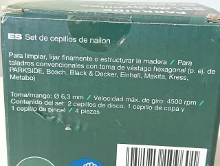 Cepillos Metálicos y Nylon PARKSIDE