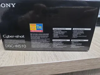 Cámara Sony Cyber-shot DSC-W510 Plata