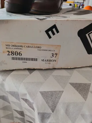 Botas Valverde Camino Talla 37