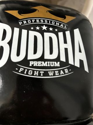 Guantes de Boxeo Buddha Negros y Dorados