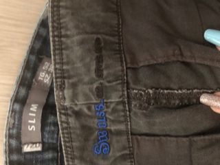 2 Pantaloni Uomo Tg 52 Blu e Verdi