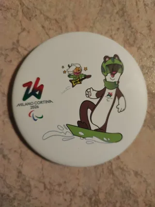 Calmita Magnete Milano Cortina 2026 Milo snowboard