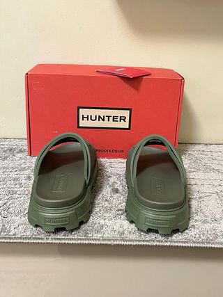 Ciabatte Hunter Verde Oliva Tg 41