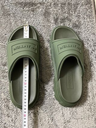 Ciabatte Hunter Verde Oliva Tg 41