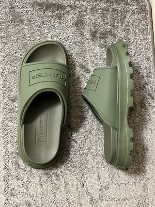 Ciabatte Hunter Verde Oliva Tg 41