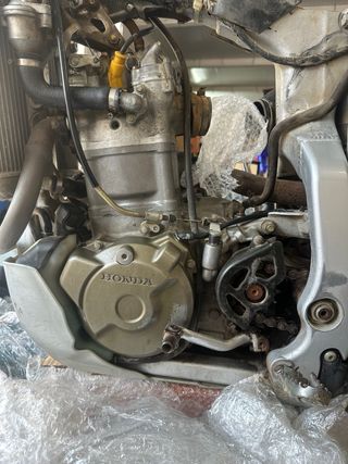 Motor Honda XR 650R funcionando