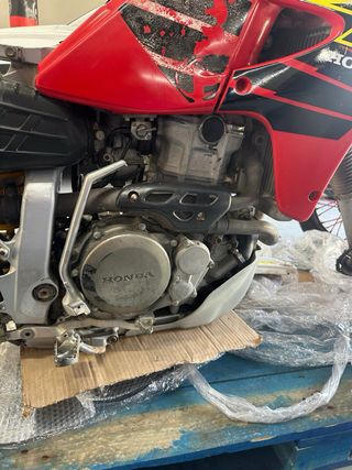 Motor Honda XR 650R funcionando
