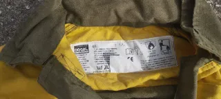 Funda ignífuga para incendio forestal