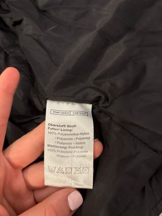 Chaqueta Kappa Negra