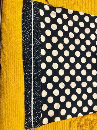 Completo elegante blu pois