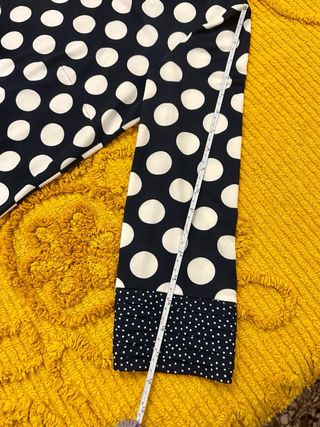 Completo elegante blu pois