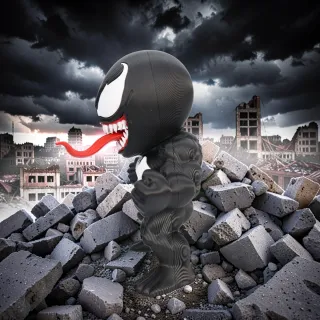 Figura Venom 3D 24cm Marvel