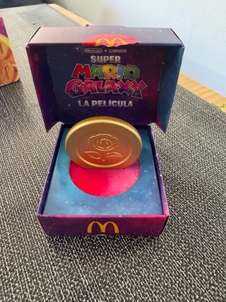 Moneda McDonald's Super Mario Galaxy Película