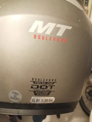 Casco Moto Jet con visera negra para sol SPORT