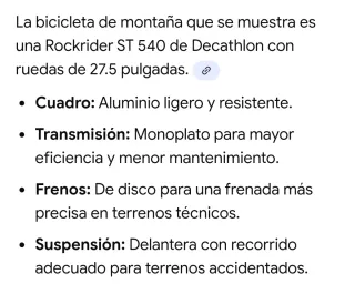 Bicicleta Montaña Negra