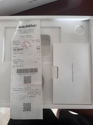 MacBook Air 13 M2 256GB Argento - Come Nuovo