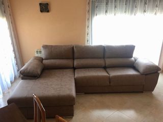 Sofá Chaise Longue Marrón