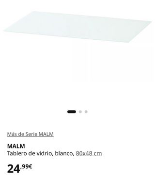 Cómoda Malm Ikea Negra/Marrón