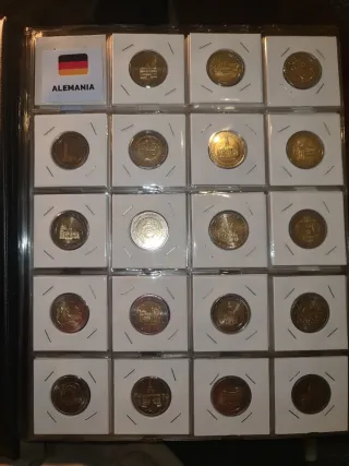 353 monedas 2 euros 16 Países SIN CIRCULAR