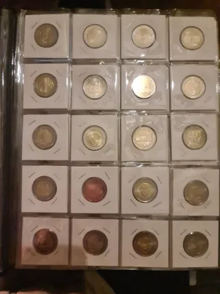 353 monedas 2 euros 16 Países SIN CIRCULAR