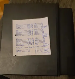 353 monedas 2 euros 16 Países SIN CIRCULAR