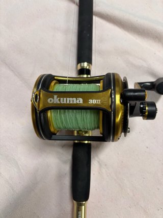 Equipo Curricán Okuma Solterra 30 W II + caña Solt