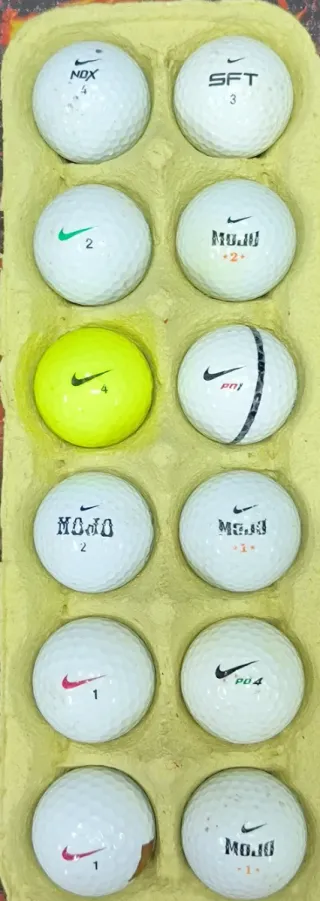 Lote 12 Pelotas Golf Nike
