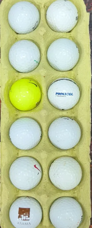 Lote 12 Pelotas Golf Nike