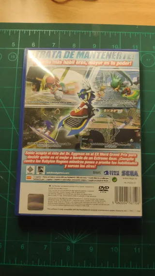 Sonic Riders ps2 en español