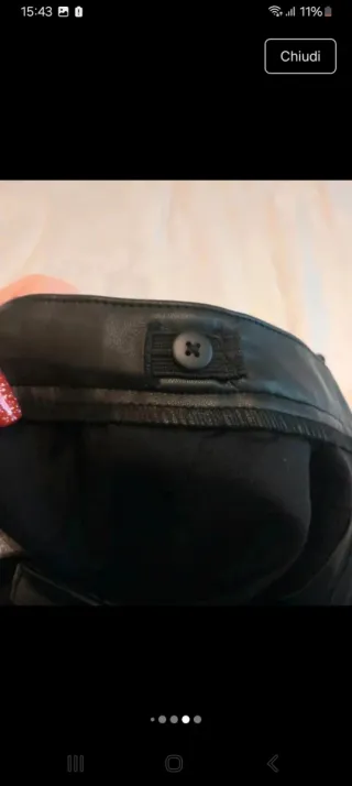 Shorts ecopelle bambina 12 anni