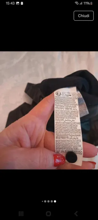 Shorts ecopelle bambina 12 anni