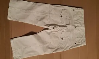 Pantalón pirata blanco talla 10 años