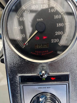 Harley Davidson Fatboy 100 Aniversario