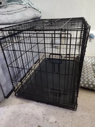 Jaula para mascotas con 2 puertas