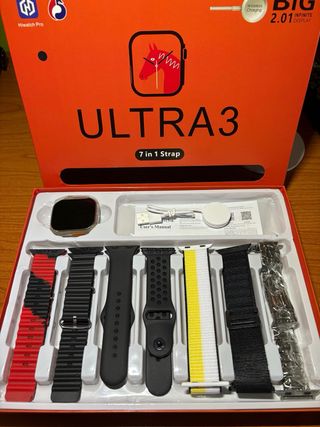 Smartwatch ULTRA 7 in 1 Nero