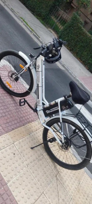 Bicicleta Eléctrica Evercross EK8 Blanca