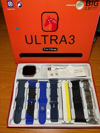 Smartwatch Ultra 7 in 1 Blu
