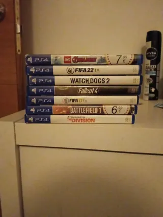 Lote 7 Juegos PS4 (PlayStation 4)