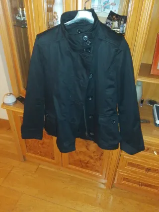 Chaqueta Massimo Dutti Negra Mujer