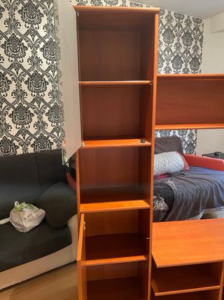 Librería modular madera