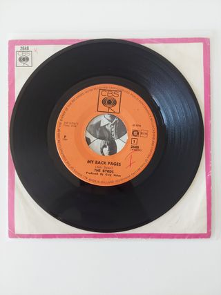The Byrds - My Back Pages Vinilo Single