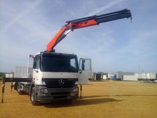 Mercedes ACTROS 25 32-CAMIONES PORTAMAQUINARIAS
