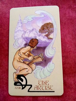 Ethereal Visions Tarot, estética Art Nouveau
