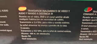 Transmisor Inalámbrico Pro Basic Audio/Video