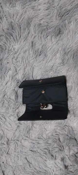 Bolso Negro Cocodrilo Atmosphere