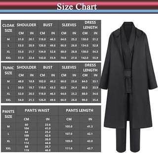 Disfraz Jedi Negro Talla xl