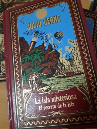 Colección libros antiguos Julio Verne