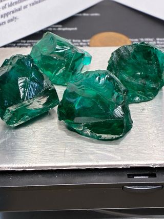 4 Amatistas Brutas 184 Ct Certificadas