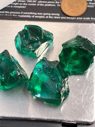 4 Amatistas Brutas 184 Ct Certificadas